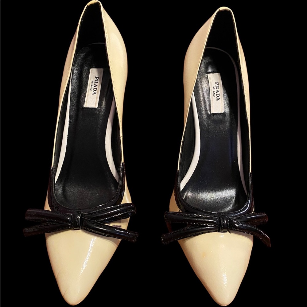 Prada Patent Leather Heels Never Worn